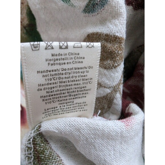 Cellabie Long Sleeve Floral Print Shirt Roll Tab Detai Womans Size 2XL Flaw - Picture 15 of 16